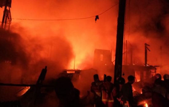Kebakaran Dua Tempat di Makassar, 111 Rumah Terbakar Satu Korban Tewas