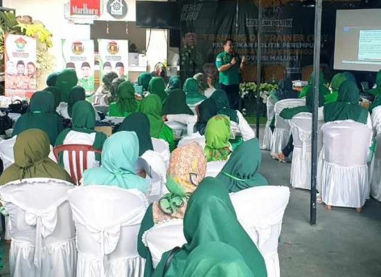 PPP Maluku Gelar Sekolah Politik Perempuan