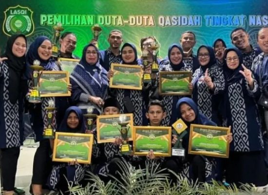 Lasqi Maluku Juara II  Duta Qasidah Nasional 2023