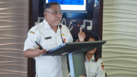 Kepala Diskominfosandi, Ronald Lekransy.