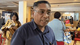 Kepala Dinas Komunikasi, Informatika, dan Persandian Kota Ambon, Ronald Lekransy.