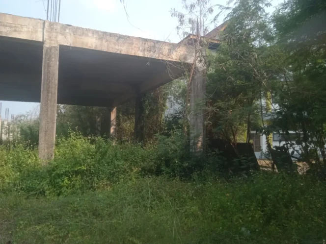 
Gedung belajar Fisip Unpatti Ambon, yang digarap sejak 2024 dan harus rampung di tahun 2025, tapi hingga kini masih tampak belum kelar alias mangkrak.